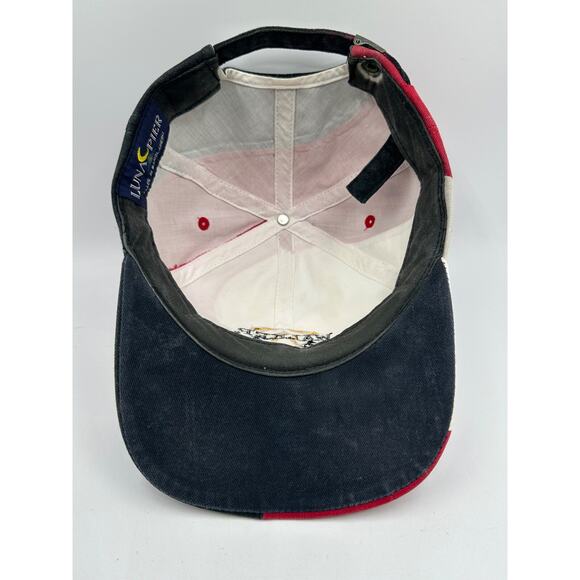 Walker Texas Ranger Cast & Crew Snap Back 90s Black White Red Swirl Adjustable - Picture 7 of 8